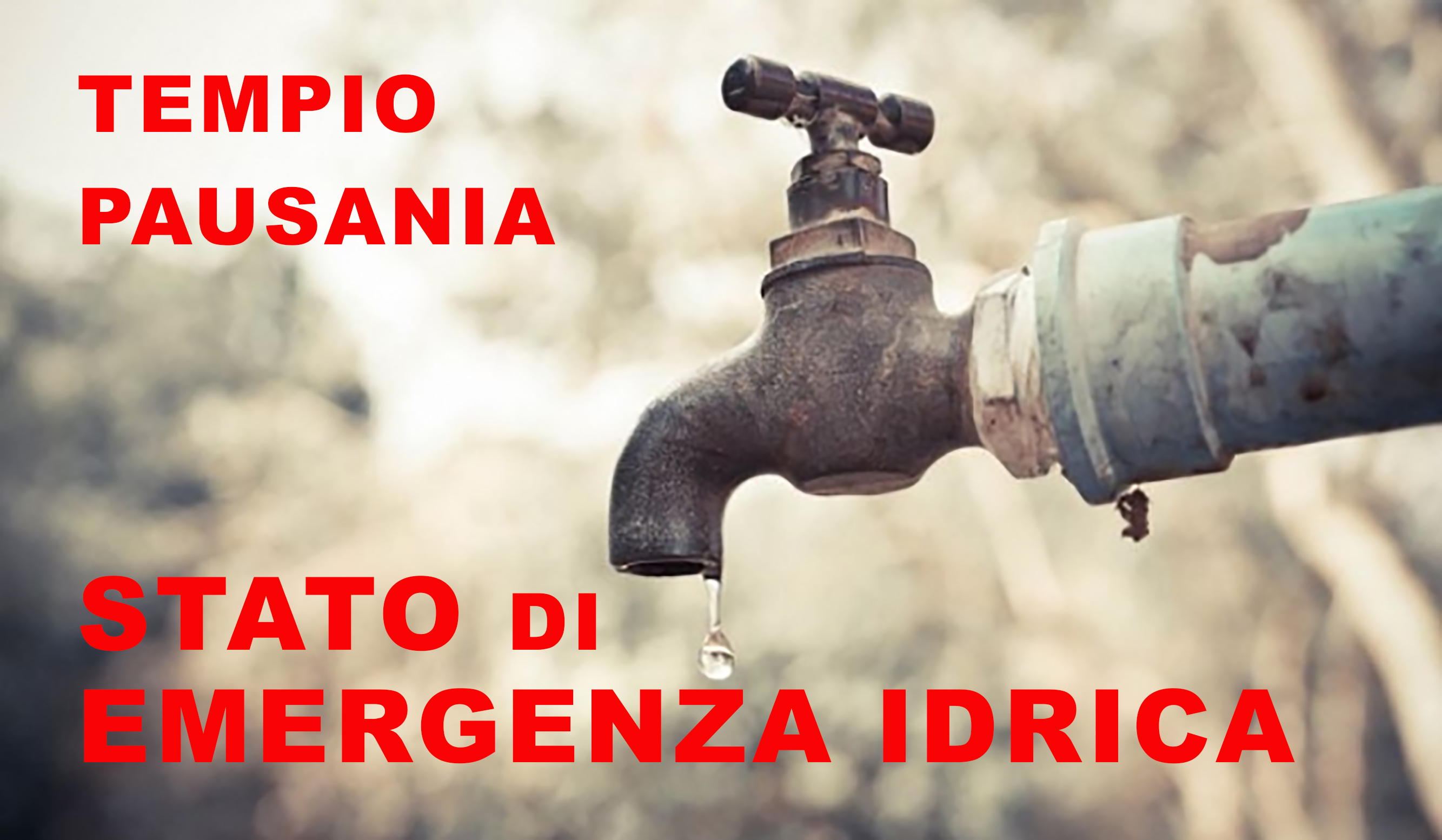Stato di emergenza idrica